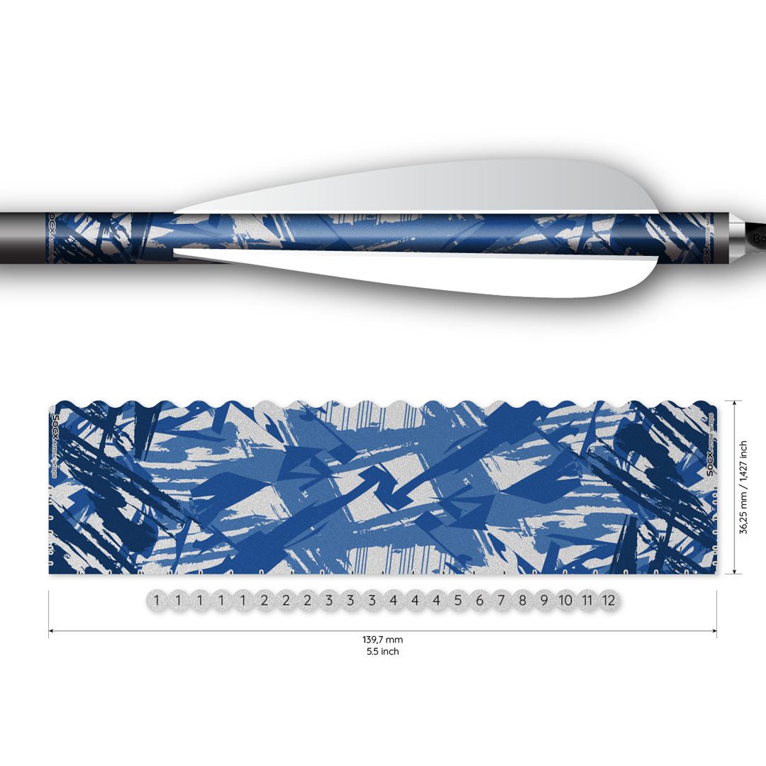 Socx Wrap 10.7mm Max Surge Metallic Color (13er Pack)