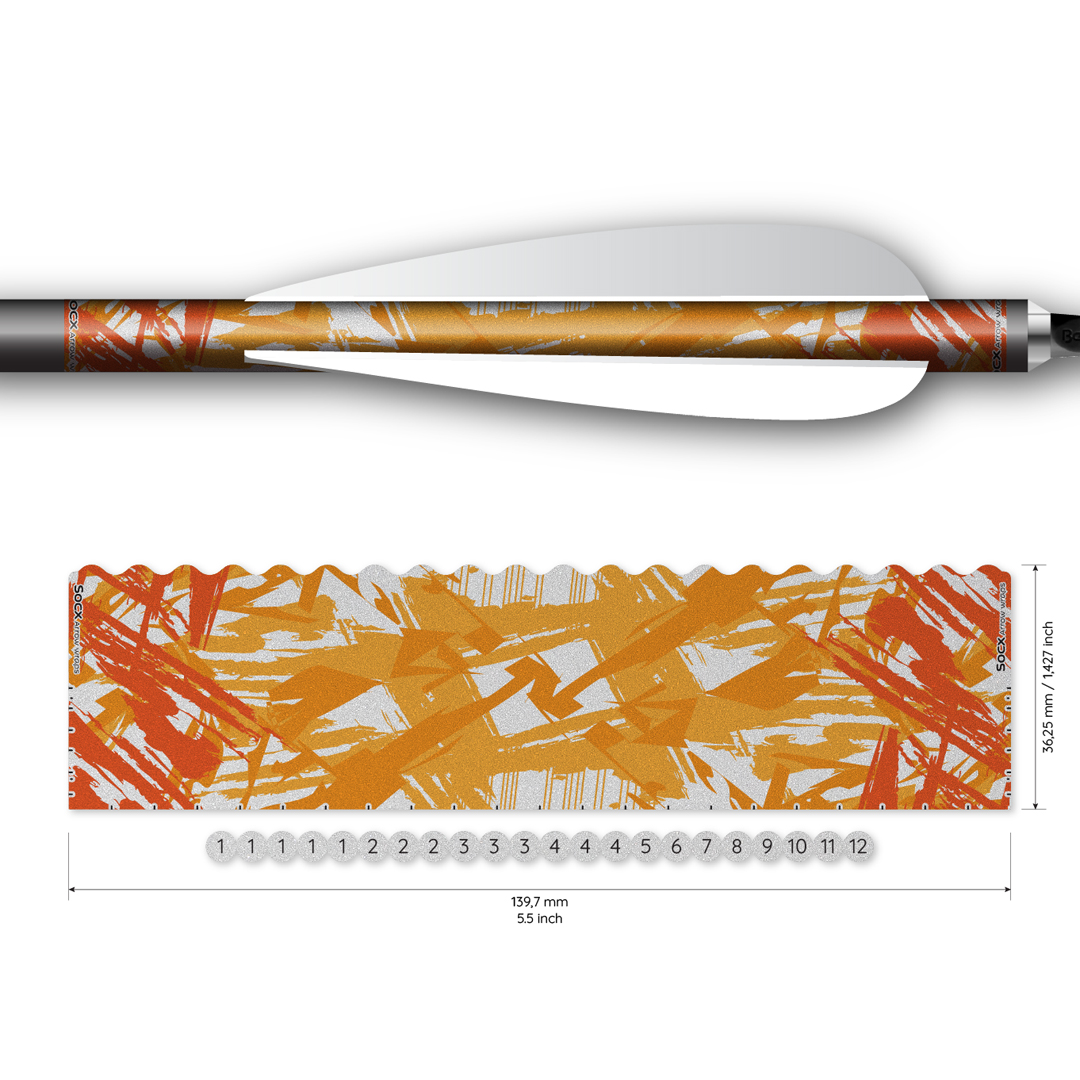 Socx Wrap 10.7mm Max Surge Metallic Color (13er Pack) – Bild 3