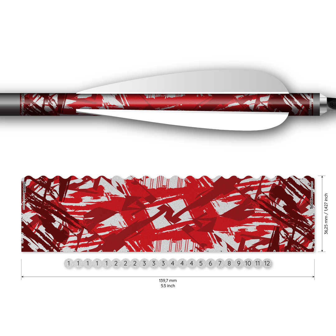Socx Wrap 10.7mm Max Surge Metallic Color (13er Pack) – Bild 2