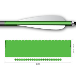 Socx Wrap 10.7mm Max Solid Fluor Color (13er Pack)
