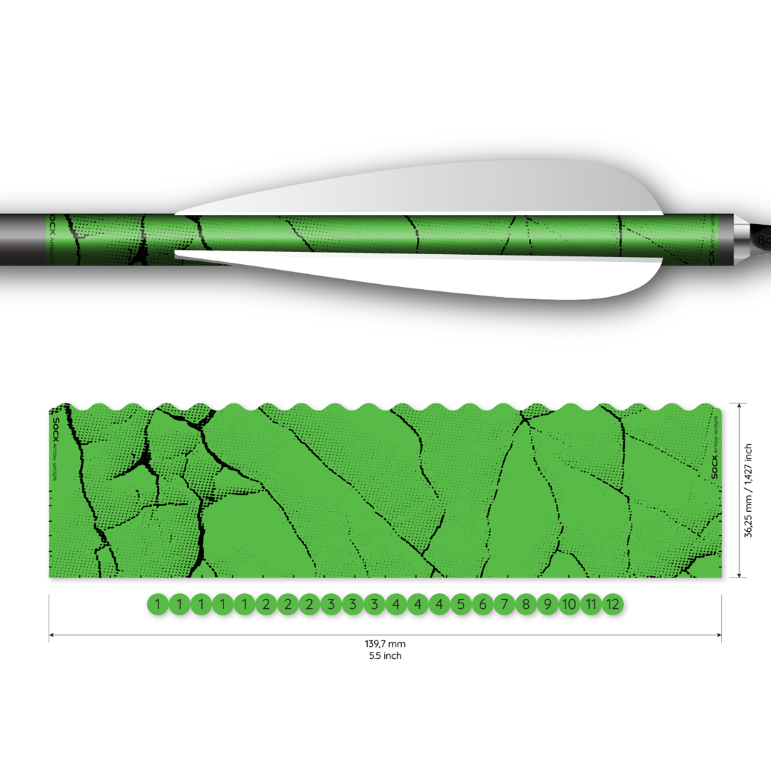 Socx Wrap 10.7mm Max Fracture Fluor Color (13er Pack)