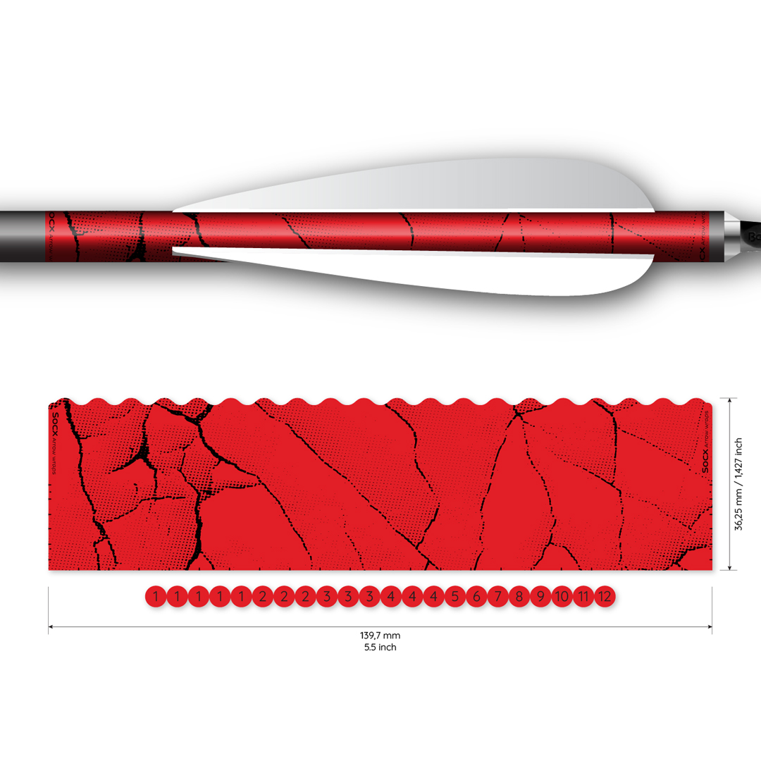 Socx Wrap 10.7mm Max Fracture Fluor Color (13er Pack) – Bild 5