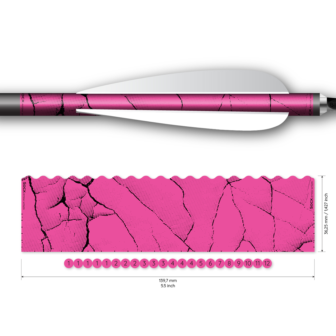 Socx Wrap 10.7mm Max Fracture Fluor Color (13er Pack) – Bild 6