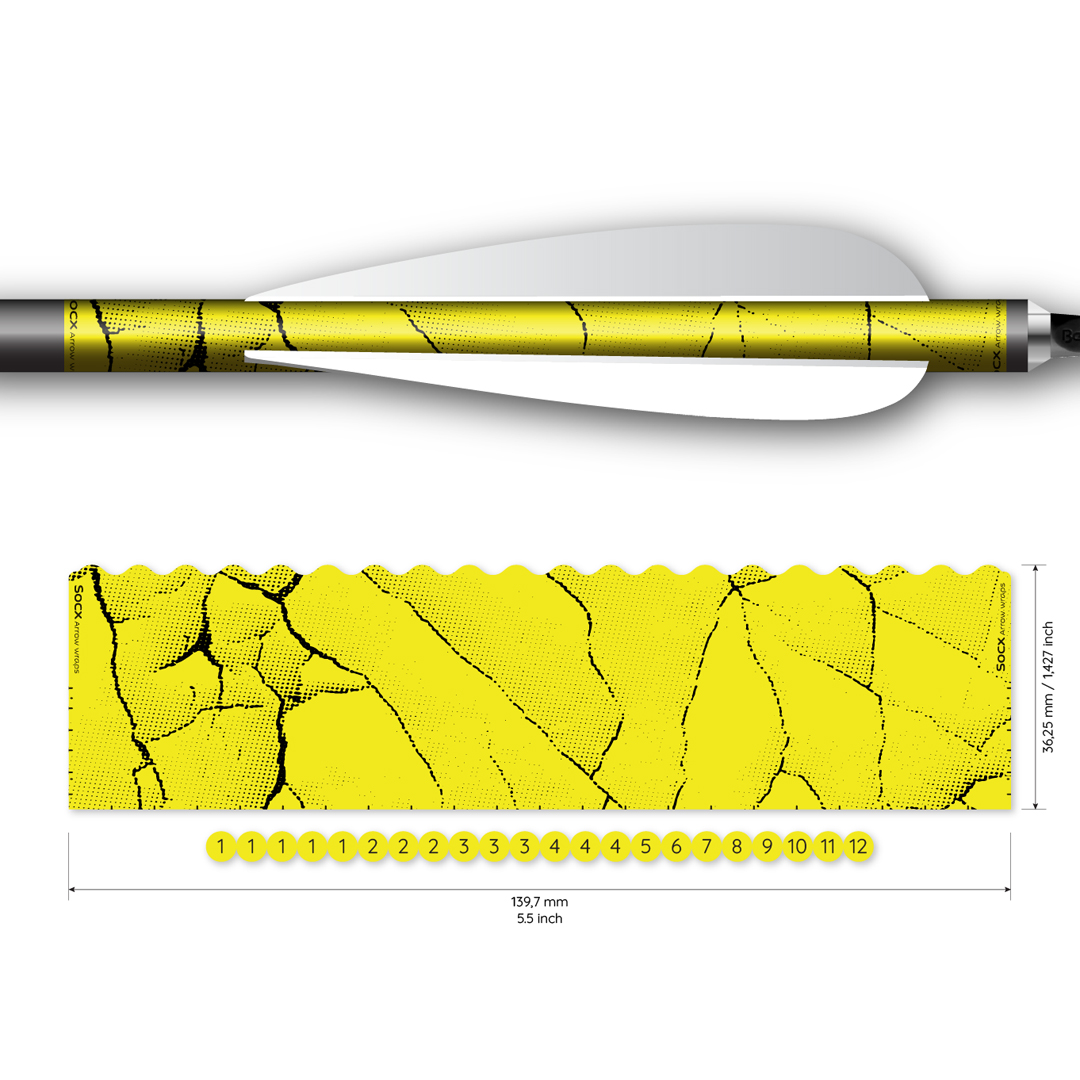 Socx Wrap 10.7mm Max Fracture Fluor Color (13er Pack) – Bild 2