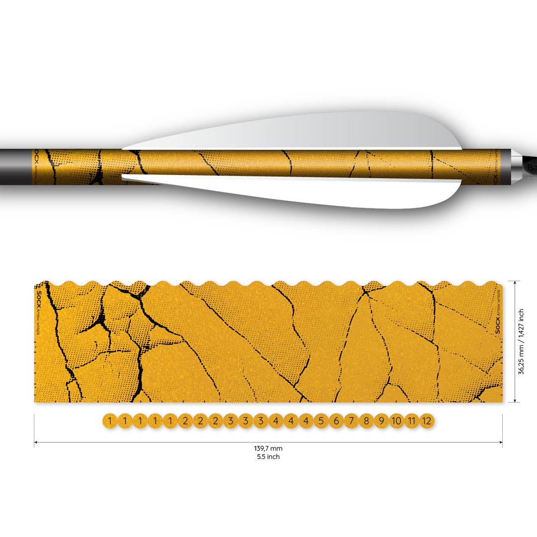 Socx Wrap 10.7mm Max Fracture Retro-Reflective Color (13er Pack) – Bild 2