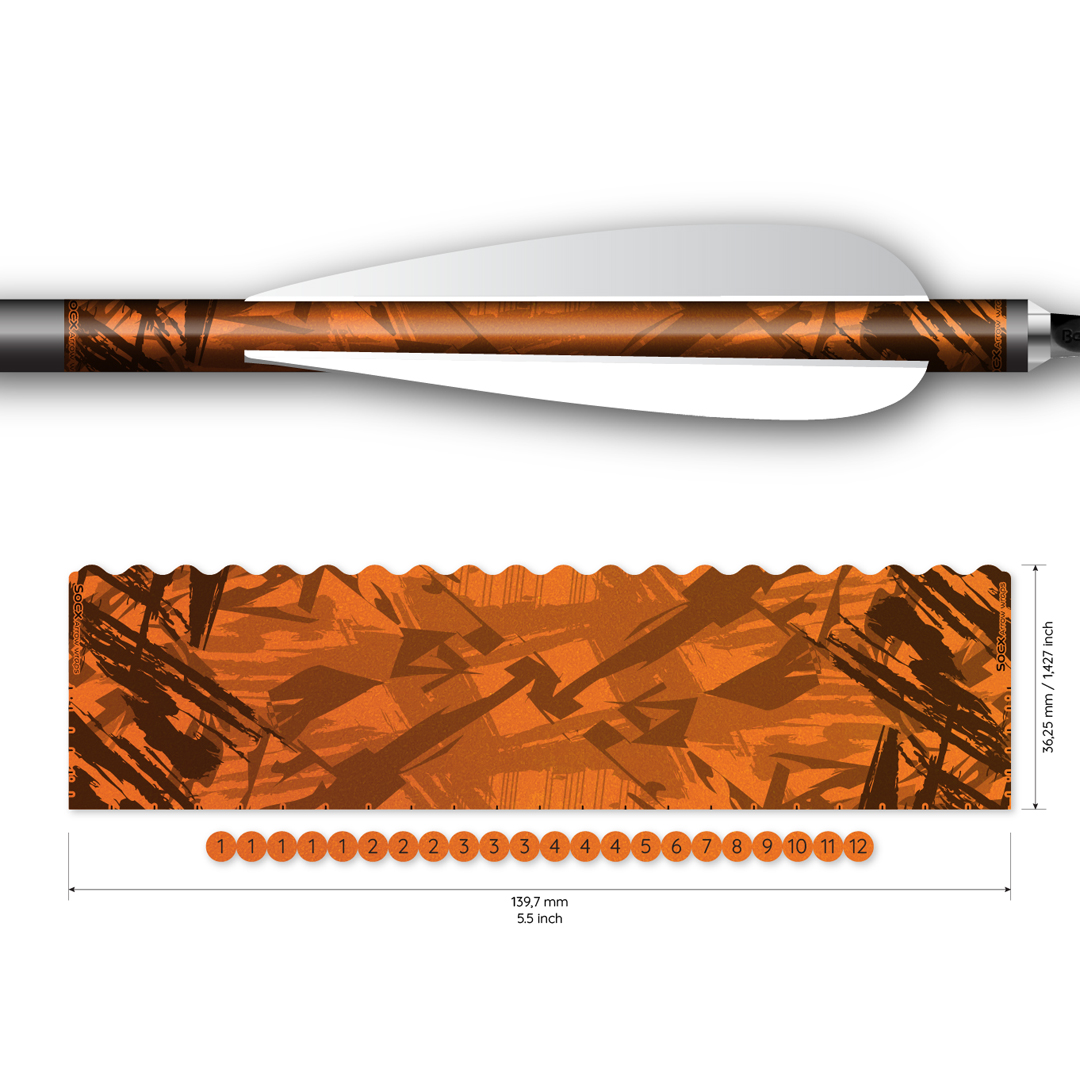 Socx Wrap 10.7mm Max Surge Retro-Reflective Color (13er Pack)