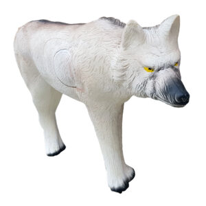 Eleven 3D Target White Wolf with Insert