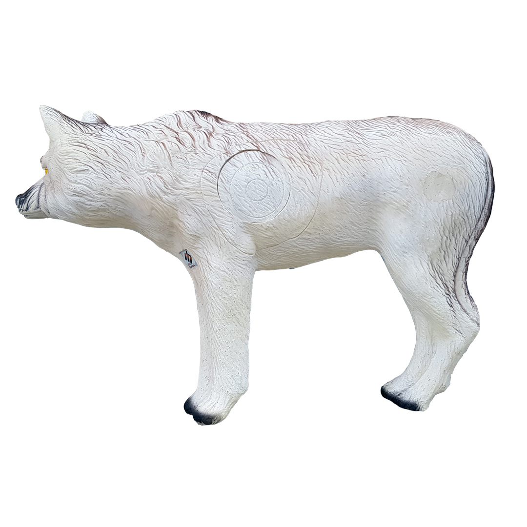 Eleven 3D Target White Wolf with Insert – Bild 4